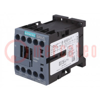 Contactor: 3-pole; NO x3; Auxiliary contacts: NO; 230VAC; 7A; 3RT20