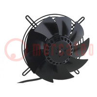 Fan: AC; axial; 230VAC; Ø197x66mm; 901m3/h; 59dBA; ball bearing