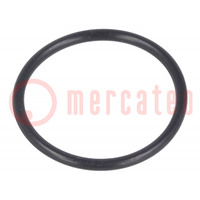 Dichting O-ring; NBR-rubber; Thk: 1,5mm; Øinw: 18mm; PG16; zwart