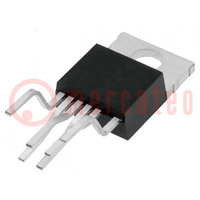 IC: PMIC; AC/DC switcher,kontroler SMPS; 59,4÷72,6kHz; TO220-7C