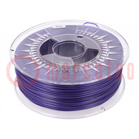 Filament: PLA; Ø: 1.75mm; violet; 200÷235°C; 1kg