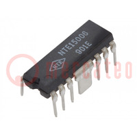 IC: driver; tweerichting,motorcontroller; DIP12; 1A; Ch: 4; 25VDC
