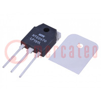 Transistor: N-MOSFET; unipolar; 500V; 13,4A; Idm: 88A; 278W; TO3P