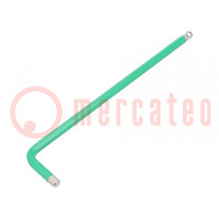 Wrench; hex key; HEX 5mm; Overall len: 163mm; MagicRing®