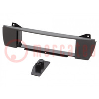 Radio frame; BMW; 1 DIN; anthracite