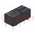 Relay: electromagnetic; DPDT; Ucoil: 5VDC; Icontacts max: 2A; PCB