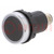 Switch: capacitive; black and silver; 10÷30VDC; Standard: 22mm
