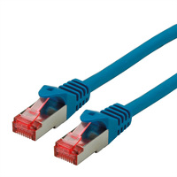 ROLINE Patchkabel Kat.6 S/FTP (PiMF), Component Level, LSOH, blau, 3 m