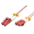 ROLINE FO SLIM Jumper Cable 50/125µm OM4, LSOH, LC/LC, OD 1.2mm, violet, 7 m