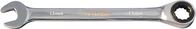 Ratschen-Ringschlüssel, Rechts-Linkslauf, stufenlos, 8 mm