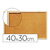 PIZARRA CORCHO Q-CONNECT 40X30CM MARCO DE MADERA