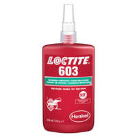 Loctite 603 hochfester Fügeklebstoff für Sinterlager, Inhalt: 250 ml