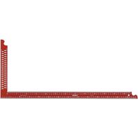 Produktbild zu SOLA Zimmermannswinkel ZWCA rot mit Anreißlöcher Schienenlänge 800 x 315 mm