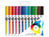 Aquarellstift Aqua Color Brush Basic Set 1, 1-2 mm, sortiert