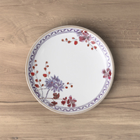 Villeroy & Boch 1041522640 Teller Frühstücksteller Rund Porzellan Beige, Violett 1 Stück(e)