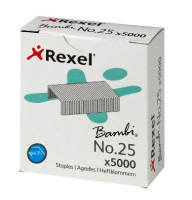 Rexel Heftklammern Nr.25, 4mm (5000)