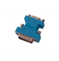 Raritan ADVI-VGA-16 cambiador de género para cable DVI Azul, Metálico