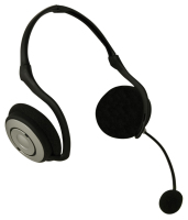 Sweex USB Digital Sound Foldable Neckband Headset Auriculares Alámbrico Negro