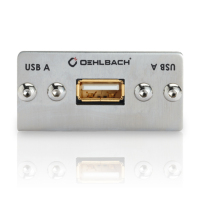 OEHLBACH MMT-C USB.2 A/B Steckdose Silber