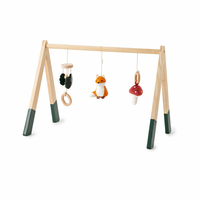 Little Big Friends 304522 Baby Erlebnisdecke & Spielmatte Holz Mehrfarbig Baby-Turnhalle