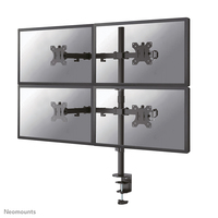 Neomounts FPMA-D550D4BLACK uchwyt / stojak do monitorów 81,3 cm (32") Czarny Biurko