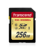 Transcend 256GB SDXC UHS-I U3 256 Go Classe 3