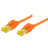 Tecline 72220A Netzwerkkabel Orange 20 m Cat6a S/FTP (S-STP)