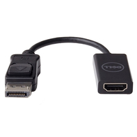 DELL Y4D5R câble vidéo et adaptateur DisplayPort HDMI Noir