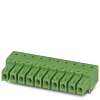 Phoenix Contact IMC 1,5/10-G-3,81 wire connector PCB Green