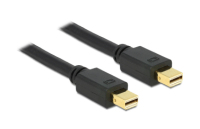 DeLOCK 83472 DisplayPort kábel 0,5 M Mini DisplayPort Fekete