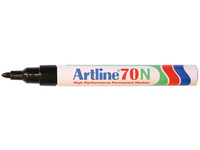 Artline 70 permanente marker Zwart 1 stuk(s)