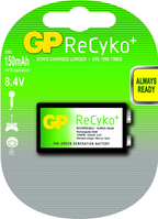 GP Batteries 9V Oplaadbare batterij Nikkel-Metaalhydride (NiMH)