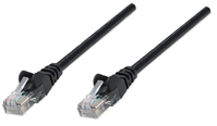 Intellinet Netzwerkkabel, Cat5e, U/UTP, CCA, Cat5e-kompatibel, RJ45-Stecker/RJ45-Stecker, 1,5 m, schwarz