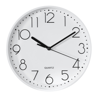 Hama PG-220 Horloge à quartz Cercle Blanc