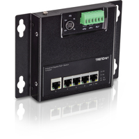 Trendnet TI-PG50F netwerk-switch Unmanaged Power over Ethernet (PoE) Zwart