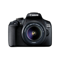 Canon EOS 2000D + EF-S 18-55mm f/3.5-5.6 III SLR Camera Kit 24.1 MP CMOS 6000 x 4000 pixels Black