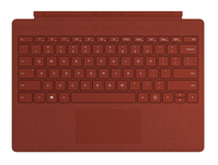 Microsoft Surface Pro Signature Type Cover Czerwony Microsoft Cover port QWERTY UK międzynarodowy