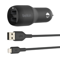 Belkin BOOST↑CHARGE Smartfon Czarny Zapalniczka Automatyczna