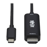 Tripp Lite U444-006-HDR2BE USB grafische adapter 4096 x 2160 Pixels Zwart