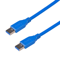 Akyga AK-USB-14 USB kábel 1,8 M USB A Kék