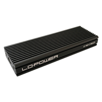 LC-Power LC-M2-C-MULTI storage drive enclosure SSD enclosure Black M.2