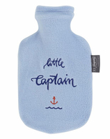 Fashy Wärmflasche mit Bezug Little Captain 0.8L