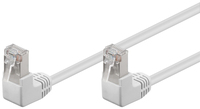 Goobay 96060 hálózati kábel Fehér 0,25 M Cat5e F/UTP (FTP)