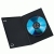 Hama DVD Slim Box 25, Black 1 disques Noir