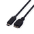 ROLINE 11.02.9006 USB-kabel 1 m USB 3.2 Gen 1 (3.1 Gen 1) USB C Micro-USB B Zwart