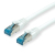Value 0.5m S/FTP Cat.6a kabel sieciowy Biały 0,5 m Cat6a S/FTP (S-STP)