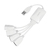 LogiLink UA0355 interface hub USB 2.0 480 Mbit/s White
