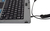 Gamber-Johnson 7160-1449-08 Tastatur USB QWERTY Nordisch Schwarz, Grau