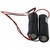 Notleuchtenakku NiMH 4,8V 3000mAh 2x L1x2 Sub-C mit Kabel Stecker