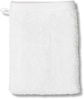 KELA Waschhandschuh Ladessa 100%Baumwolle schneeweiß 15,0x21,0cm Waschhandschuh